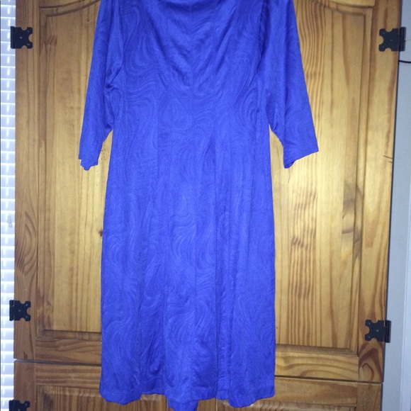 COBALT BLUE DRESS - Picture 4 of 4